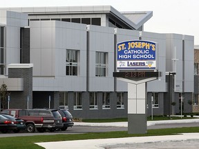 St. Joseph's Catholic High School in Windsor's east end. (Windsor Star files)