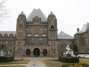 Queen's Park, Toronto, Ont. (Postmedia News files)