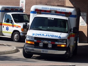 File photo of an Essex-Windsor EMS ambulance. (Windsor Star files)