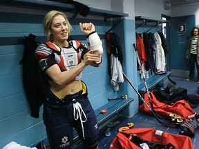 Meghan Agosta-Marciano is pictured in this 2012 file photo. (John Kenney/The Gazette)