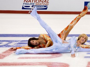 A dust-up at a Skate Canada event brings to mind the figure skating comedy Blades of Glory.
