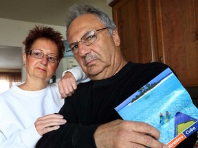 Barry and Maureen Renaud of Amherstburg, Ont. are still feeling the ill-effects from a recent vacation in Varadero, Cuba, January 21, 2013. (NICK BRANCACCIO/The Windsor Star)