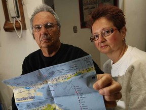 Barry and Maureen Renaud of Amherstburg, Ont. are still feeling the ill-effects from a recent vacation in Varadero, Cuba, January 21, 2013. (NICK BRANCACCIO/The Windsor Star)