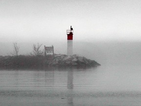 A blanket of fog shrouds Lake Erie in this file photo. (Tyler Brownbridge/The Windsor Star)