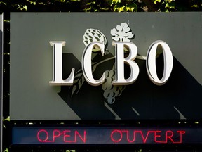 An LCBO sign is seen in this file photo. (Bloomberg files)