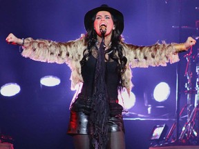 Nelly Furtado performs at the Colosseum at Caesars Windsor on Saturday, January 26, 2013. (REBECCA WRIGHT/ The Windsor Star)