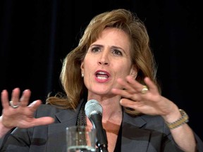 In this file photo, Ontario Liberal party leadership candidate Sandra Pupatello speaks during a forum at the Canadian Club of Toronto in Toronto on Thursday December 6, 2012. (THE CANADIAN PRESS/Frank Gunn)