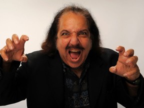 Adult film star Ron Jeremy poses for a portrait during the 2008 American Music Awards held at Nokia Theatre L.A. LIVE on November 23, 2008 in Los Angeles, California. (Photo by Michael Caulfield/Getty Images for AMA)