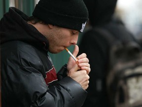 File photo of a smoker. (Windsor Star files)