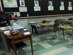 File photo of a classroom. (Windsor Star files)