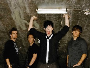 Undated handout photo of Vancouver band Marianas Trench. (Handout)