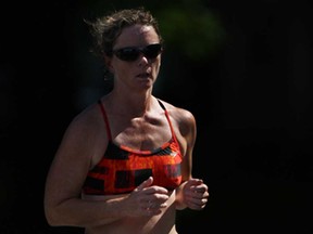 File photo of a participant in a Loaring Triathlon in Essex County. (Windsor Star files)