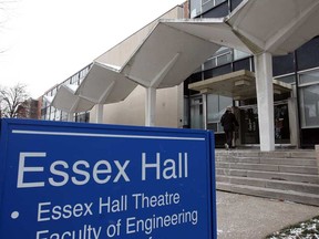 Essex Hall at the University of Windsor in Windsor, Ont. January 23, 2013. (NICK BRANCACCIO/The Windsor Star)
