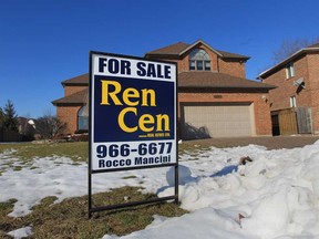 Exterior of a vacant home on Villa Paradisio Crescent in Windsor, Ont. on Wednesday, Jan. 9, 2013.  (JASON KRYK/The Windsor Star)