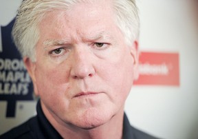 Former Toronto Maple Leafs President and GM Brian Burke is pictured in this 2011 file photo.  (Aaron Lynett / National Post)