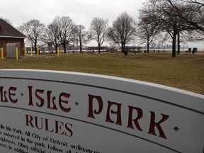 Scenes from Belle Isle Park in Detroit, Michigan.  The island park will not be taken over the State of Michigan.  (NICK BRANCACCIO/The Windsor Star)