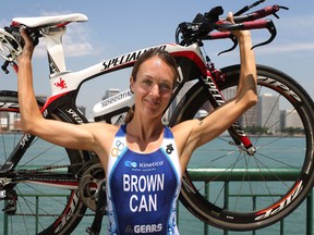 Triathlete Brooke Brown, who qualified for the 2012 World Ironman Championships in October, is pictured, Thursday, June 28, 2012.  (DAX MELMER/The Windsor Star)