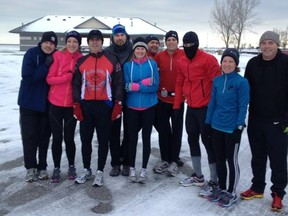 Hey 30for30ers! It's jan 1, time to work up a sweat. Here's BR crew braving weather. What did u do today?