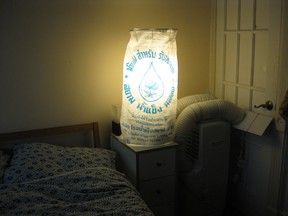 Bright Idea! Artful & Crafty DIY floor lamp