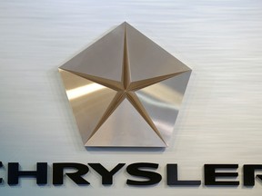 The Chrysler logo. (Getty Images files)