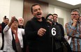 Assembly of First Nations National Chief Shawn Atleo addresses a news conference in Ottawa on Thursday, Jan. 10, 2013. The head of Canada's largest aboriginal group is acknowleging that he is about to go into a critical meeting with Prime Minister Stephen Harper with a divided membership and weakened mandate. THE CANADIAN PRESS/Fred Chartrand