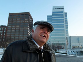 Peter Hrastovec is part of a group which would like to put a large-scale flag on the riverfront.           (TYLER BROWNBRIDGE / The Windsor Star)