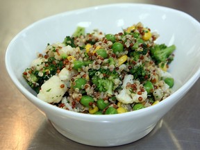 Quinoa salad is a vegetarian dish. (Postmedia News Files)