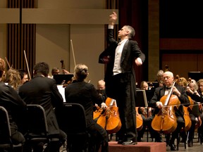 Robert Franz conducts the Windsor Symphony Orchestra in January, 2013. (Windsor Star files)