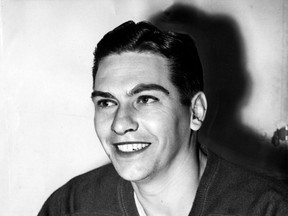 Windsor native and Detroit Red Wings defenceman Harold "Hal" Jackson is pictured in this undated file photo. Jackson played for the Detroit Red Wings from 1940 to 1946  and won the Stanley Cup with Chicago in 1935 and with Detroit in 1943. (FILES/The Windsor Star)