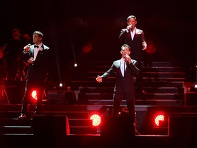 The pop/opera act Il Divo perform at Caesars Windsor in Windsor on Friday, May 18, 2012. The group was joined onstage by a full orchestra and performed to a full house.     (TYLER BROWNBRIDGE / The Windsor Star)