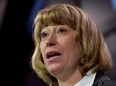 Ontario Education Minister Laurel Broten speaks to reporters in Toronto on Thursday, Jan. 3, 2013. Ontario's governing Liberals are imposing new contracts on tens of thousands of teachers and education workers in public schools across the province. Broten says she's using Bill 115 to impose the new collective agreements on elementary and high school teachers, to freeze wages and stop strikes as the government battles a $14.4-billion deficit. THE CANADIAN PRESS/Frank