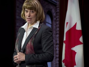Ontario Education Minister Laurel Broten speaks to reporters in Toronto in this 2013 file photo. THE CANADIAN PRESS/Frank Gunn