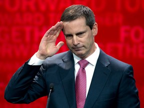 Outgoing Premier Dalton McGuinty speaks at the Ontario Liberal Leadership convention in Toronto on Friday, January 25, 2013. THE CANADIAN PRESS/Frank Gunn