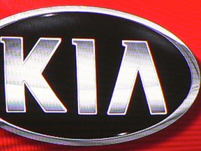 The Kia logo.