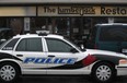 A Windsor police cruiser sits parked in front of the The Lumberjack Restaurant, Monday, January 28, 2012.  A female employee of the restaurant was assaulted in the rear of the restaurant and an unspecified amount of money was stolen.  (DAX MELMER/The Windsor Star)