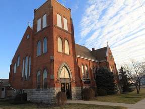 St. Andrew's Anglican Church in Tilbury held its last service earlier this month. (JASON KRYK/The Windsor Star)