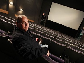 Glenn Stancell is photographed at the Star Theatres in Leamington on Monday, January 28, 2013. The theatre will close this Thursday.         (TYLER BROWNBRIDGE / The Windsor Star)