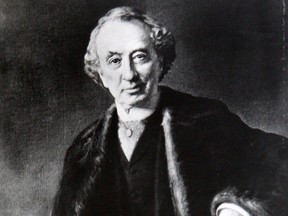 Portrait of Sir John A. Macdonald.