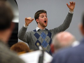 Conductor Joel Tranquilla will welcome a contingent of choir singers from across Canada for a series of workshops and concerts beginning this weekend.(TYLER BROWNBRIDGE / The Windsor Star)