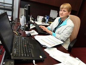 Donna Marentette, xecutive director of Workforce WindsorEssex, is photographed at her office in Windsor on Wednesday , March 28, 2012. (Windsor Star files)
