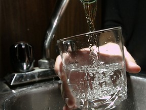 File photo of drinking water.