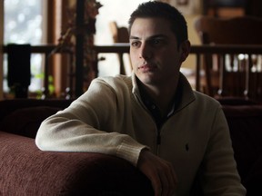 Brett Severin is photographed in his Amherstburg home on Friday, February 8, 2013. Severin was one of the first recipients of a newly approved cancer drug.          (TYLER BROWNBRIDGE / The Windsor Star)