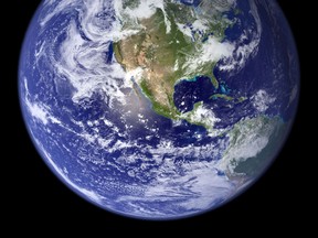 This NASA handout image received 31 July, 2007 shows the spectacular “blue marble”, the most detailed true-color image of the entire Earth to date. (Handout/AFP/Getty Images)