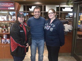 (L-to-R) Yvette Temple, Fabio Costante and Jennifer Bolton.