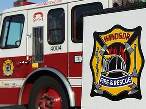 File photo of Windsor fire truck. (Windsor Star files)
