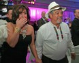 Lorraine Sabga, pictured with Dr. Fredrick Sabga, is called to receive a Queen's Diamond Jubilee medal with at the Leamington District Memorial Hospital Foundation's annual gala at the Roma Club in Leamington Saturday, Feb. 2, 2013.     (KRISTIE PEARCE / The Windsor Star)