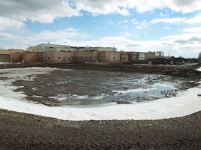 Construction crews continue to work on the new jail being built in Windsor's south end on Friday, February 15, 2013. The project is well into the second half of construction. (TYLER BROWNBRIDGE / The Windsor Star)