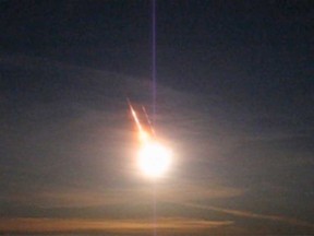 File photo of a meteor. (Windsor Star files)