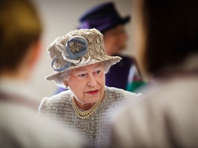Queen Elizabeth II is seen in this file photo. (Photo by Paul Rogers - WPA/Getty Images)