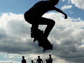 In this file photo, Jake Ryan shows off his skateboard skills at the skate park near the Volmer Centre in LaSalle, Ont., on Monday, August 29, 2011.                (TYLER BROWNBRIDGE / The Windsor Star)